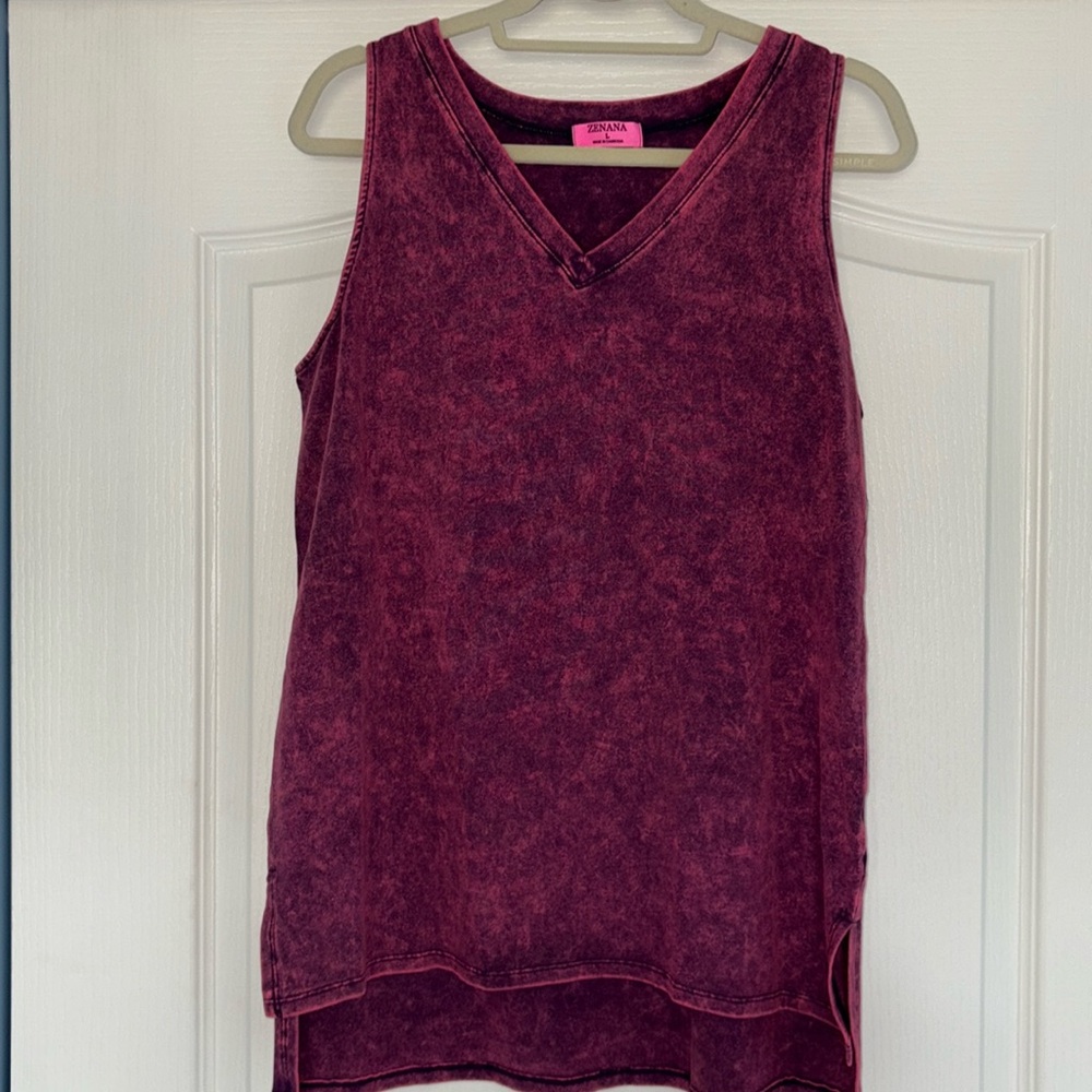 Zenana Sleeveless Tshirt